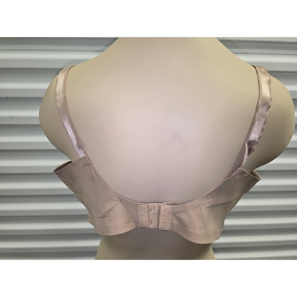 Warners Bra Smooth Comfort Wirefree T-Shirt Bra Beige Size 38D - Picture 4 of 7